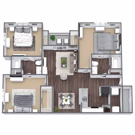 Unit 04102 04102 floor plan